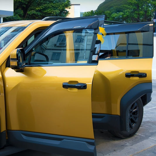 Window Rain Guards / Wind Deflectors for BYD Leopard 5 & Denza B5 - NICE EVS