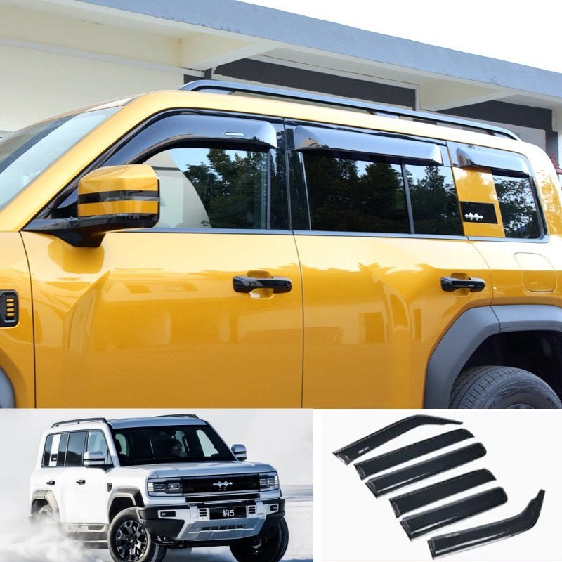 Window Rain Guards / Wind Deflectors for BYD Leopard 5 & Denza B5 - NICE EVS