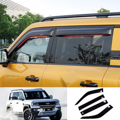 Window Rain Guards / Wind Deflectors for BYD Leopard 5 & Denza B5 - NICE EVS