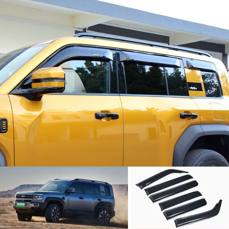 Window Rain Guards / Wind Deflectors for BYD Leopard 5 & Denza B5 - NICE EVS