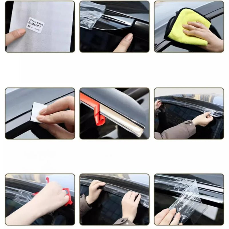 Window Visor Deflector for Xpeng G6/G9/P7 (4 Pcs) - NICE EVS