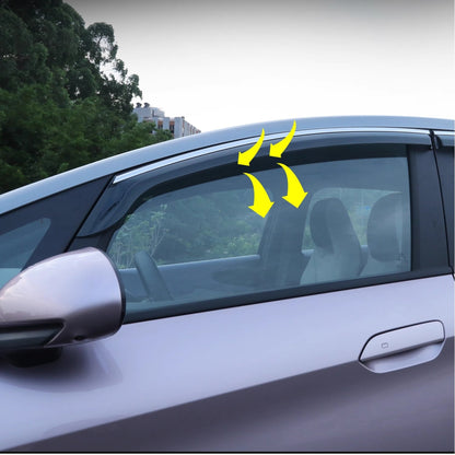 Window Visor For BYD Dolphin Car Accessories Rain Guard Deflector (Four Pieces) - NICE EVS
