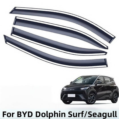 Window Visor for BYD Dolphin Surf & Seagull (4 Pcs) - NICE EVS