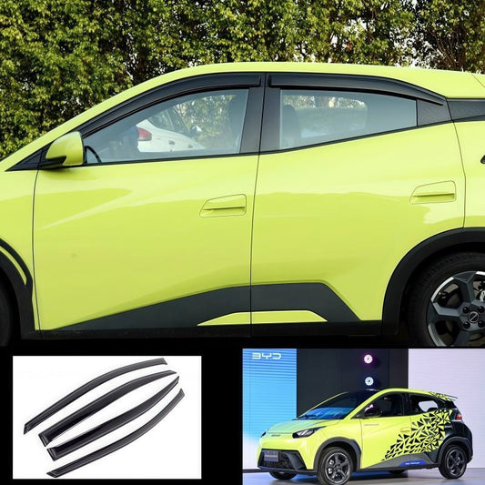 Window Visor for BYD Dolphin Surf & Seagull (4 Pcs) - NICE EVS