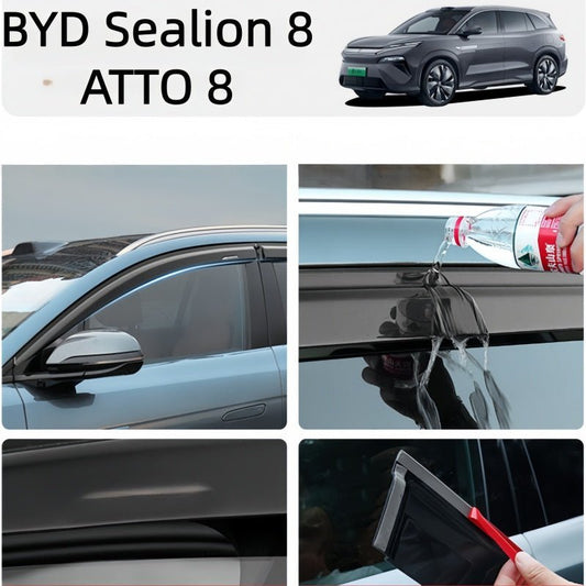 Window Visor Rain Guards for BYD Sealion 8 / ATTO 8 - NICE EVS