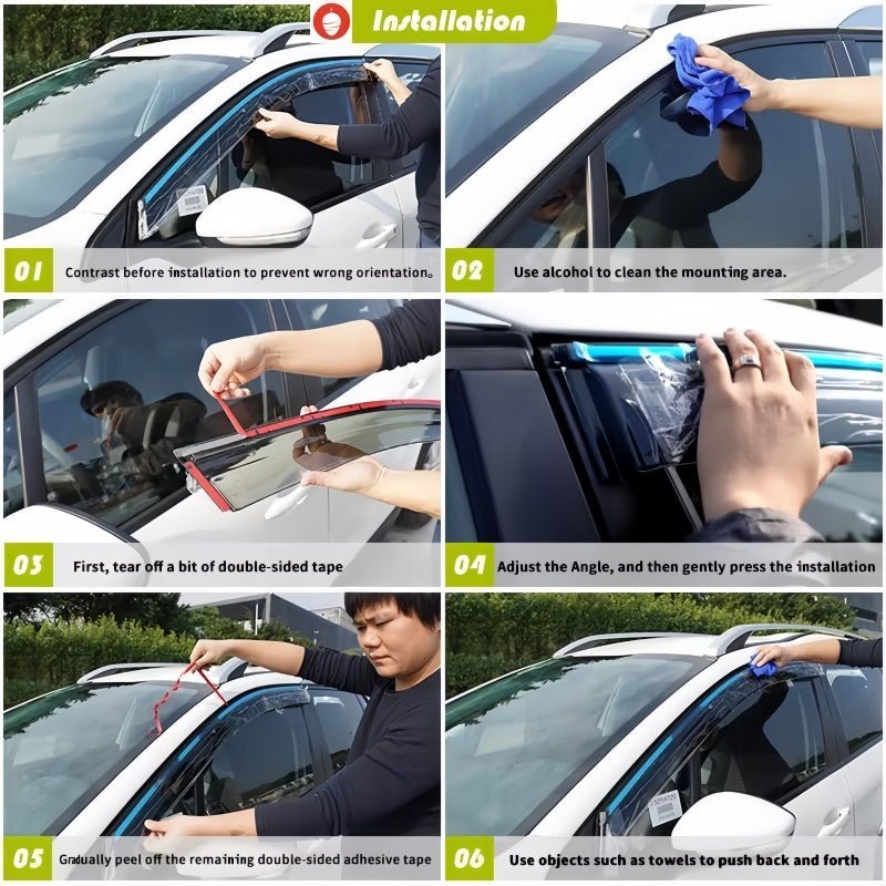 Window Visors for BYD Seal 6 DM-i/Touring - NICE EVS