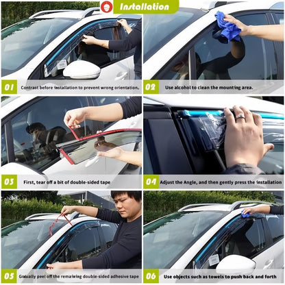 Window Visors for BYD Seal 6 DM - i/Touring - Nice BYD