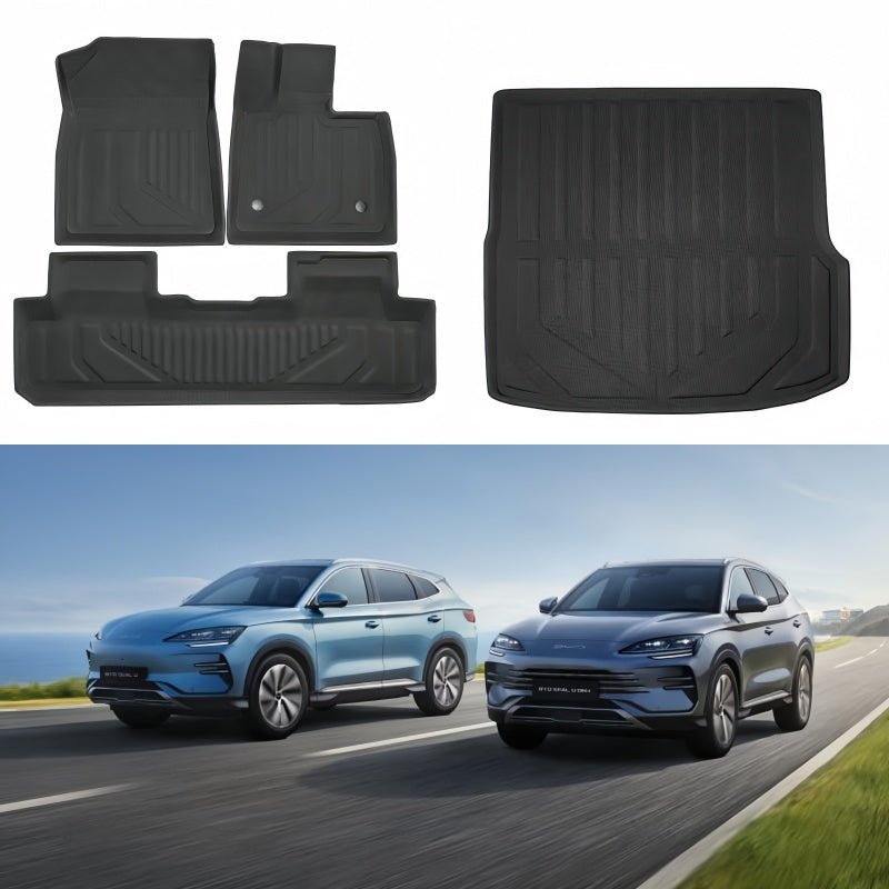 XPE Floor Mats & Trunk Mat for BYD Sealion 6/Seal U - NICE EVS