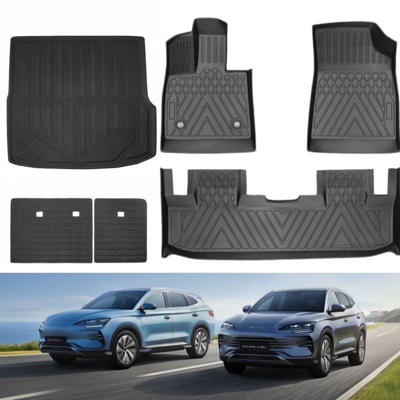 XPE Floor Mats & Trunk Mat for BYD Sealion 6/Seal U - NICE EVS