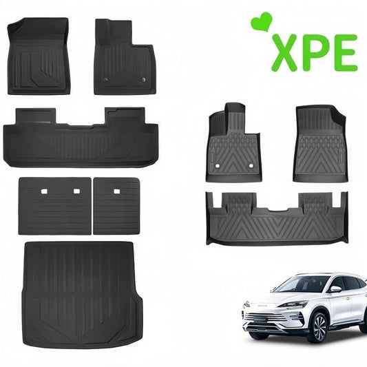 XPE Floor Mats & Trunk Mat for BYD Sealion 6/Seal U - NICE EVS