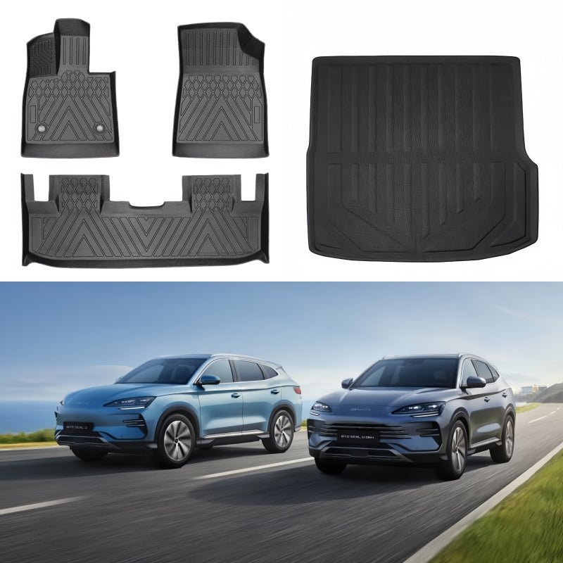 XPE Floor Mats & Trunk Mat for BYD Sealion 6/Seal U - NICE EVS