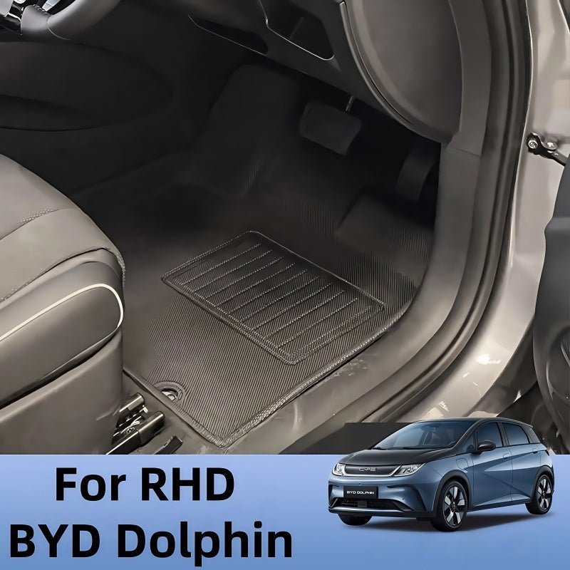XPE Floor Mats & Trunk Mats for BYD Dolphin RHD - NICE EVS