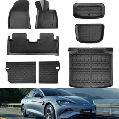 XPE Floor Mats & Trunk Mats for RHD BYD Seal - NICE EVS