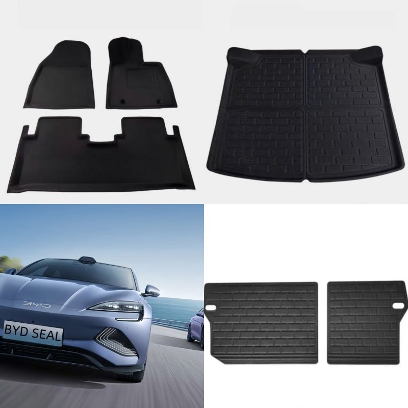 XPE Floor Mats & Trunk Mats for RHD BYD Seal - NICE EVS