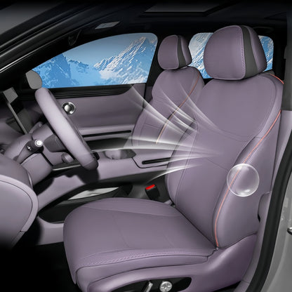 Full Set Leather Breathable Seat Covers for Xpeng L03