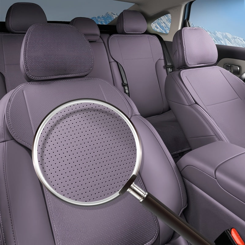 Full Set Leather Breathable Seat Covers for Xpeng L03