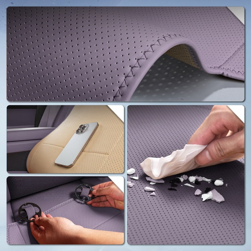 Full Set Leather Breathable Seat Covers for Xpeng L03
