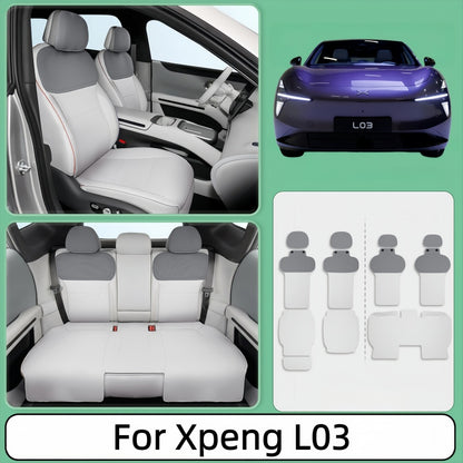 Full Set Leather Breathable Seat Covers for Xpeng L03
