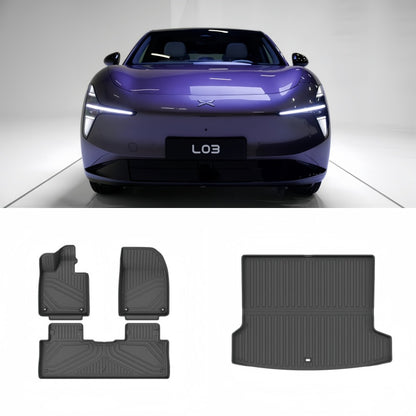 TPE Floor Mats & Trunk Mat for Xpeng L03