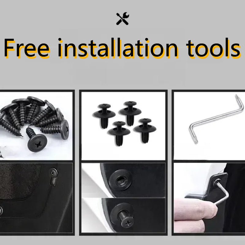 XPeng Mud Guards for G6/G9/P7 | No - Drill Splash Guards (Set of 4) - NICE EVS