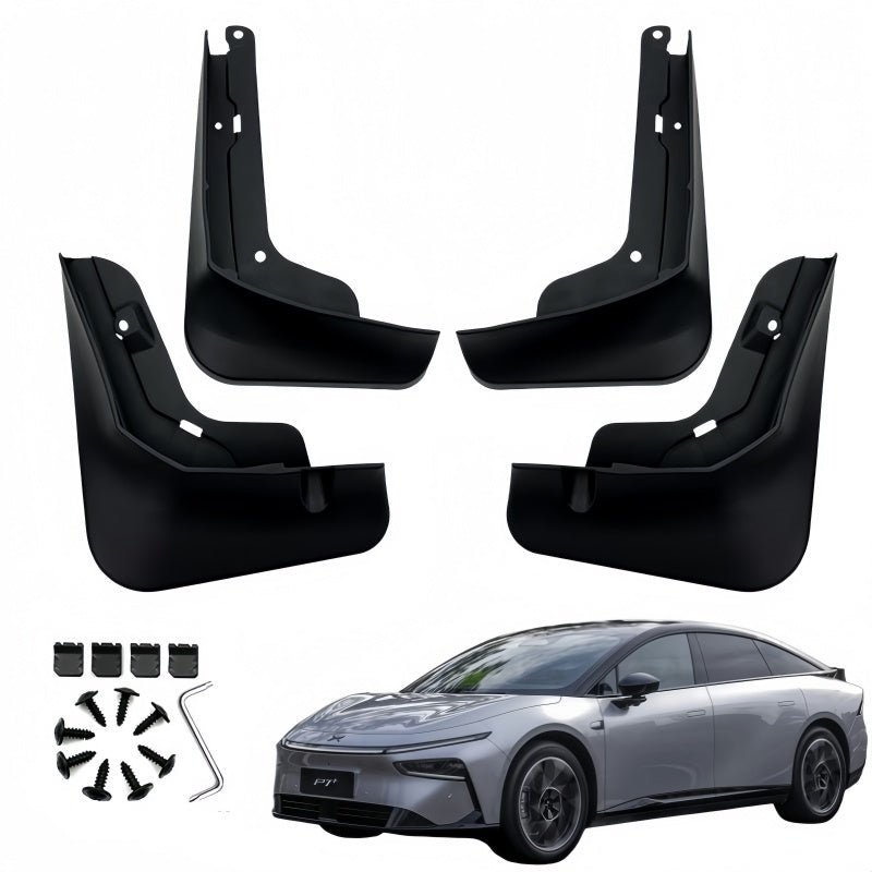 XPeng Mud Guards for G6/G9/P7 | No - Drill Splash Guards (Set of 4) - NICE EVS