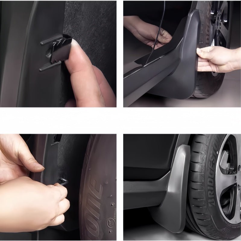 XPeng Mud Guards for G6/G9/P7 | No - Drill Splash Guards (Set of 4) - NICE EVS