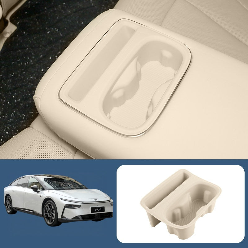 2nd Row Cup Holder Liner for 2024-2026 XPENG P7+