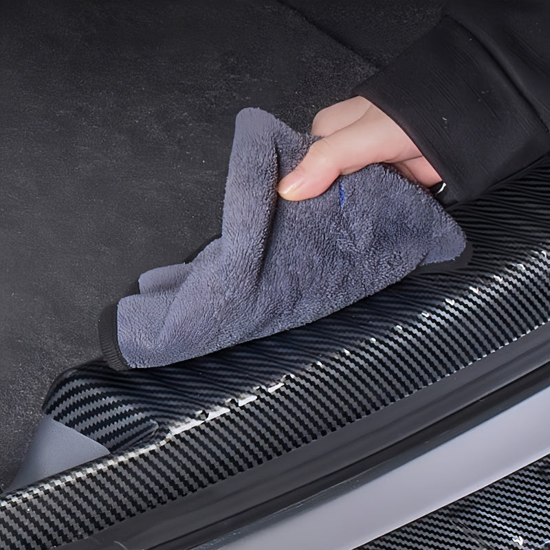 Carbon Fiber Trunk Door Sill Protector Scuff Plate for 2026 Xpeng P7+