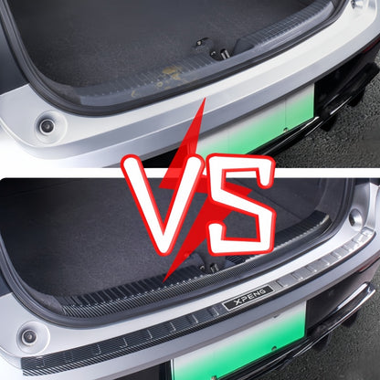 Carbon Fiber Trunk Door Sill Protector Scuff Plate for 2026 Xpeng P7+