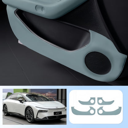 Leather Door Anti-Kick Pad for 2024-2026 XPENG P7+