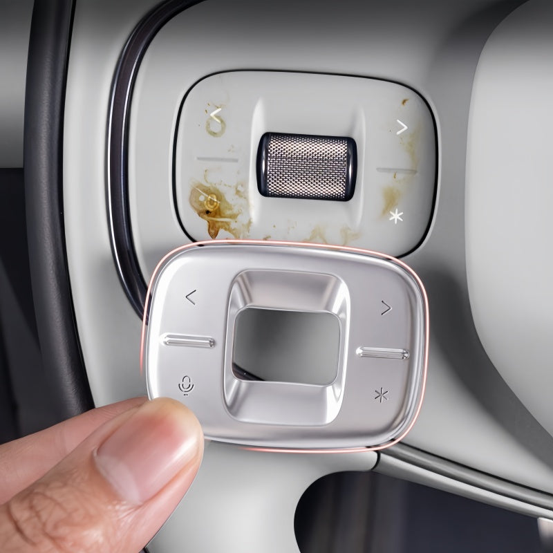 Steering Wheel Button Metal Cover for Xpeng G6/G9/P7+/X9/L03