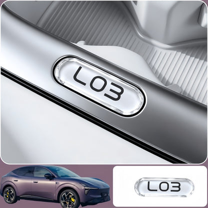 Armrest Switch Button Protector Sticker for Xpeng L03