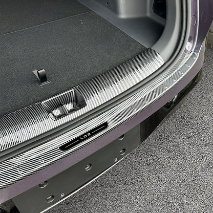 Carbon Fiber Style Trunk Sill Protector for Xpeng L03