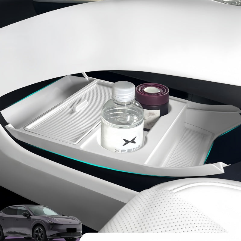 Center Console Lower Double‑Layer Tray for Xpeng L03