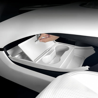 Center Console Lower Double‑Layer Tray for Xpeng L03