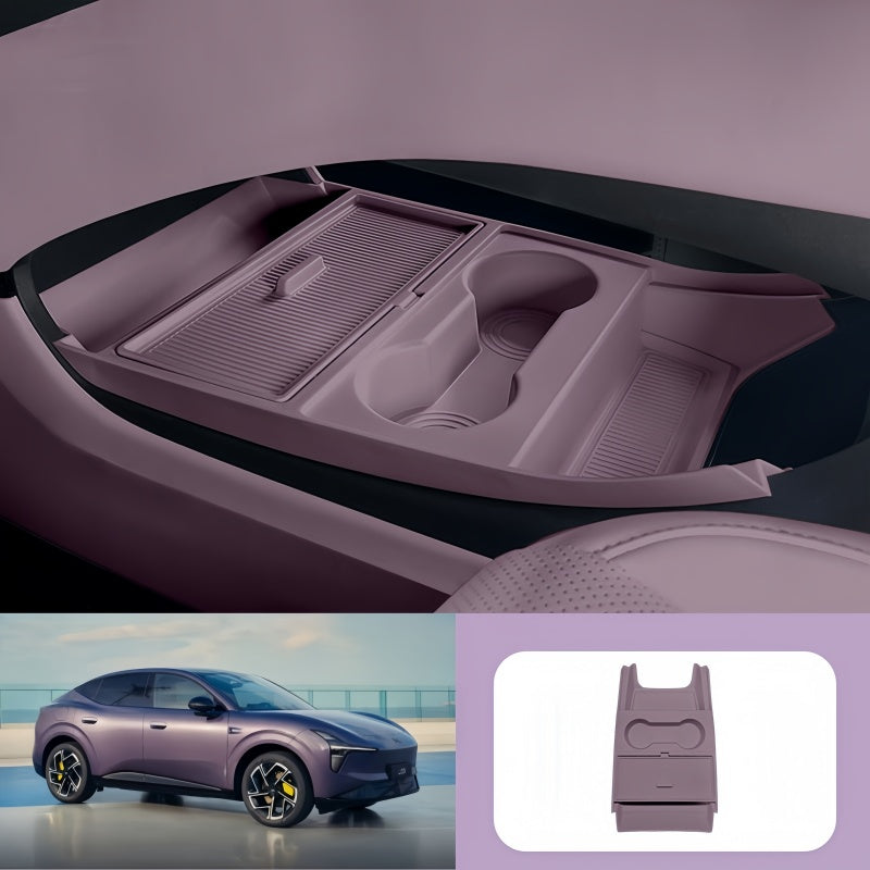 Center Console Lower Double‑Layer Tray for Xpeng L03