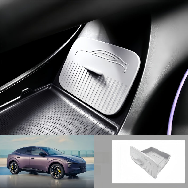 Center Console Lower Drawer Storage Box for Xpeng L03