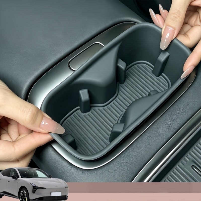 Center Console Cup Holder Silicone Insert for Xpeng L03