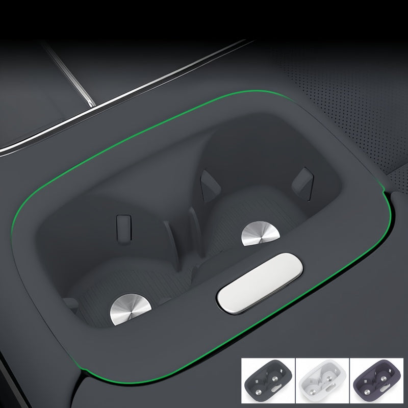 Center Console Cup Holder Silicone Insert for Xpeng L03