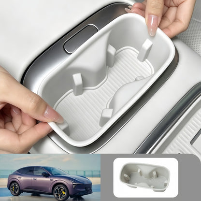 Center Console Cup Holder Silicone Insert for Xpeng L03
