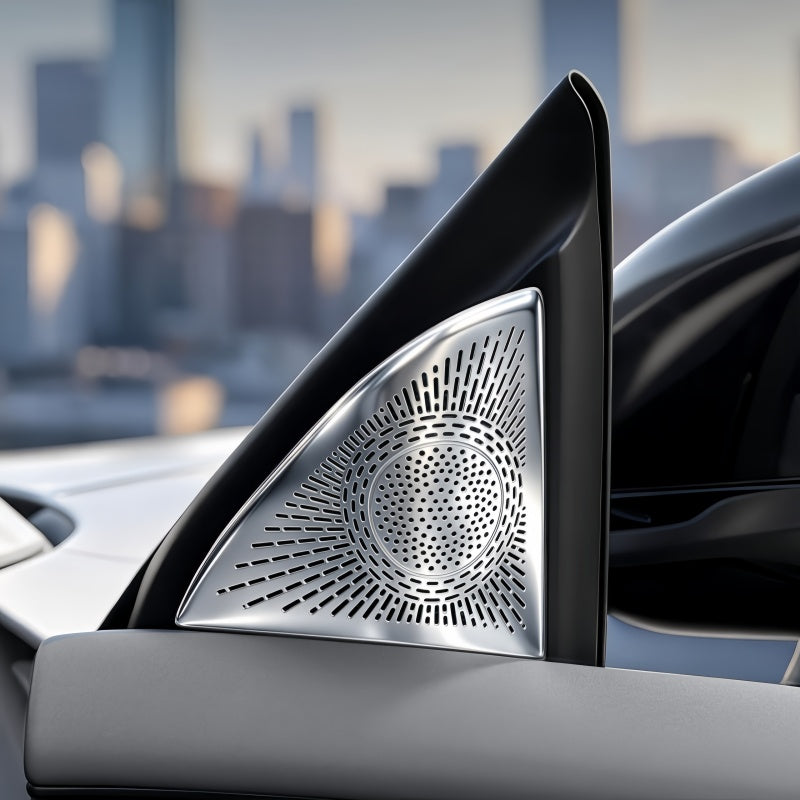 Front Door Triangle Speaker Trim Cover for Xpeng L03