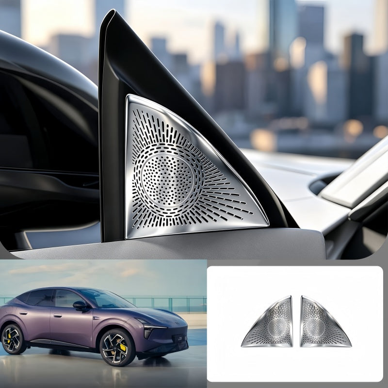 Front Door Triangle Speaker Trim Cover for Xpeng L03
