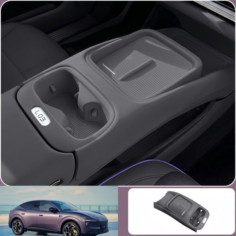 One‑Piece Center Console Silicone Mat for Xpeng L03
