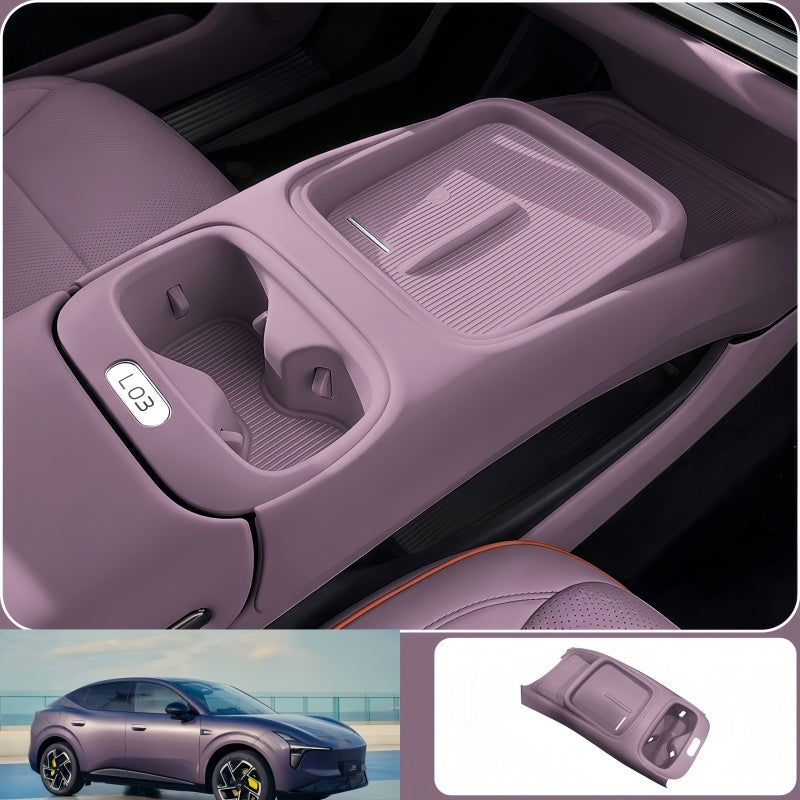 One‑Piece Center Console Silicone Mat for Xpeng L03