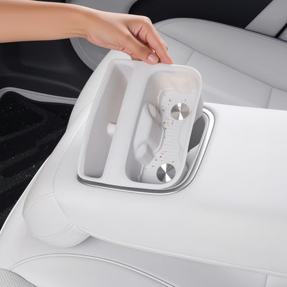 Rear Armrest Cup Holder Silicone Insert for Xpeng L03