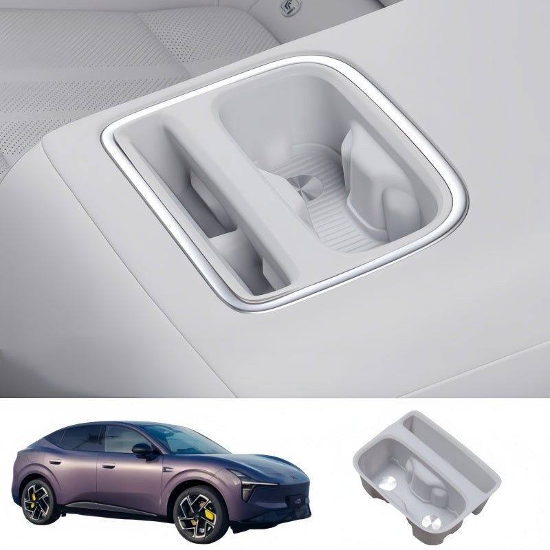Rear Armrest Cup Holder Silicone Insert for Xpeng L03