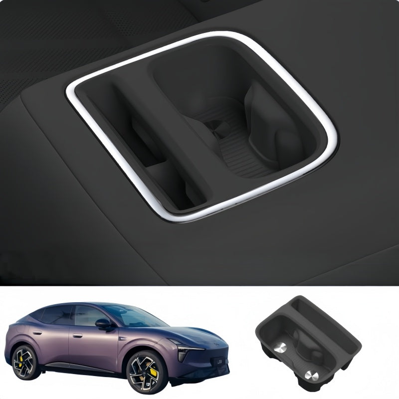 Rear Armrest Cup Holder Silicone Insert for Xpeng L03