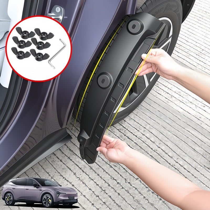 Rear Wheel Arch Mud Flaps for Xpeng L03