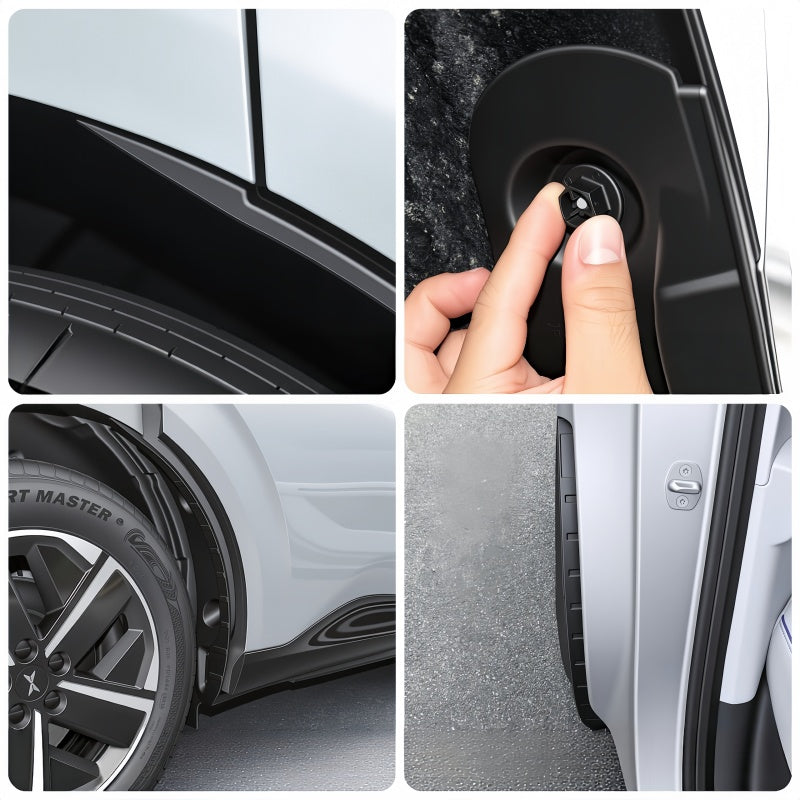 Rear Wheel Arch Mud Flaps for Xpeng L03
