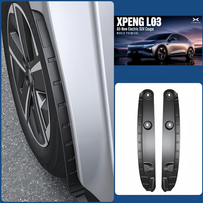 Rear Wheel Arch Mud Flaps for Xpeng L03
